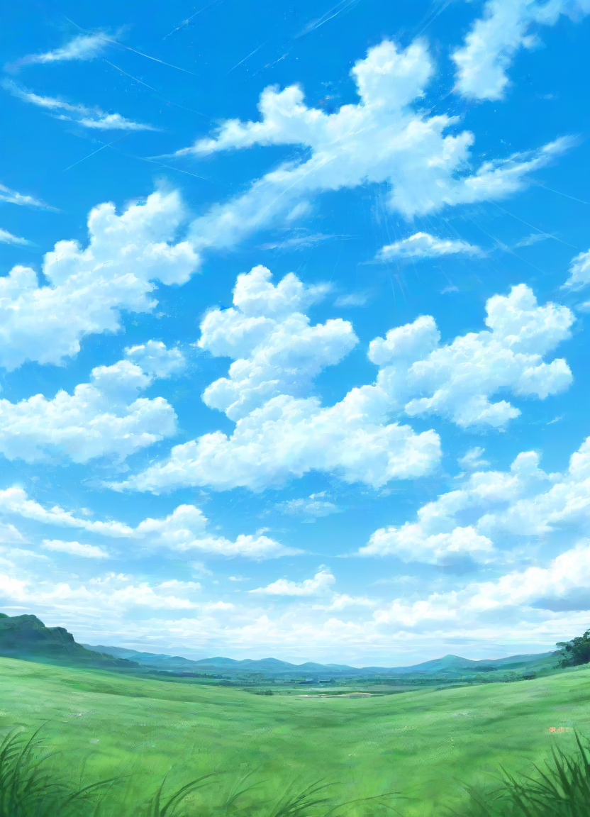 03687-565772946-_lora_PE_AnimeBG_1_ PEAnimeBG, anime, background,_wide open grass field, windy,cloud, blue_sky, star_(sky), cloudy,_masterpiece,.png